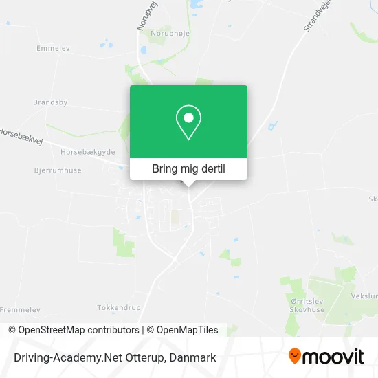 Driving-Academy.Net Otterup kort
