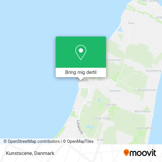 Kunstscene kort