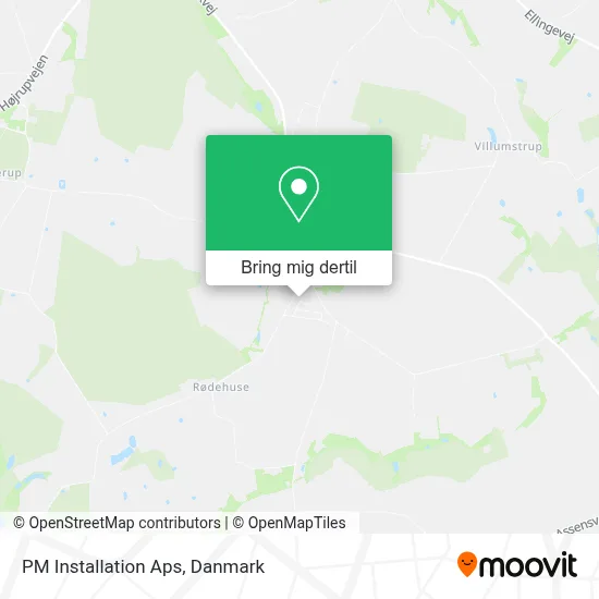 PM Installation Aps kort