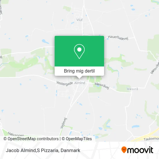 Jacob Almind,S Pizzaria kort