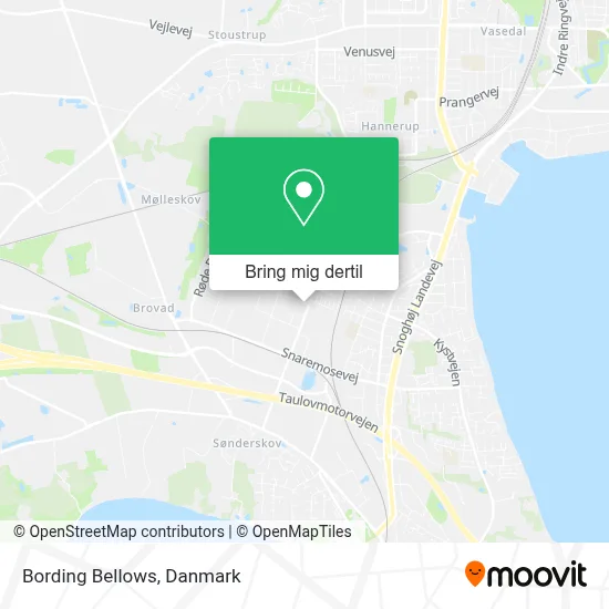 Bording Bellows kort