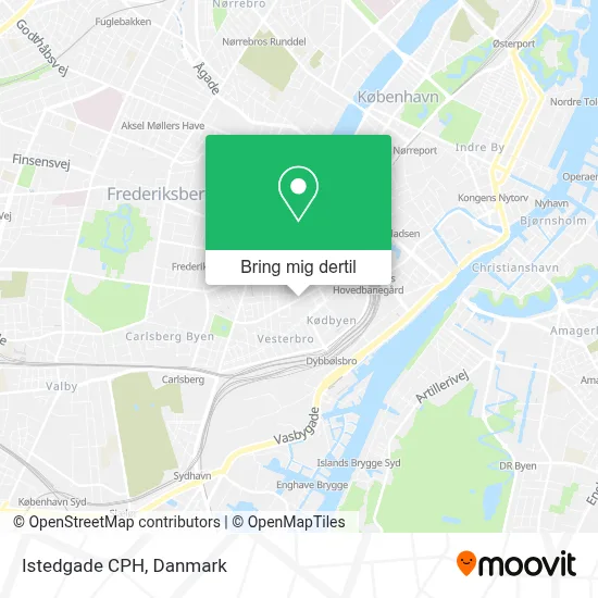 Istedgade CPH kort
