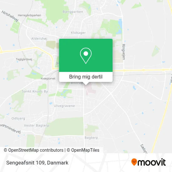 Sengeafsnit 109 kort