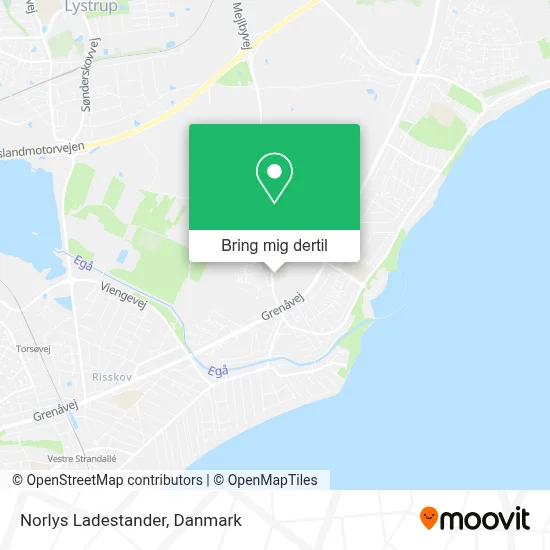 Norlys Ladestander kort