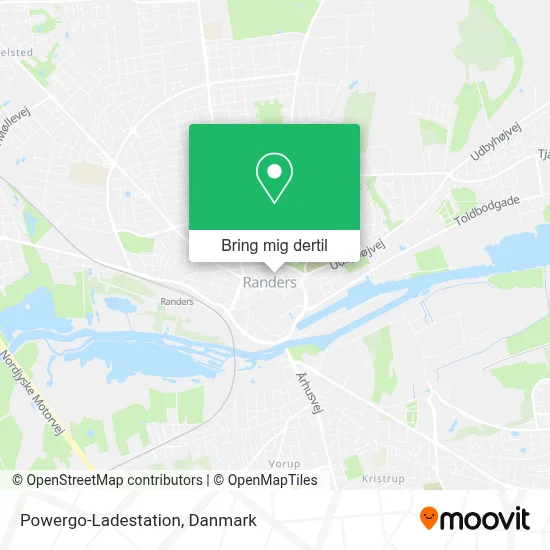 Powergo-Ladestation kort