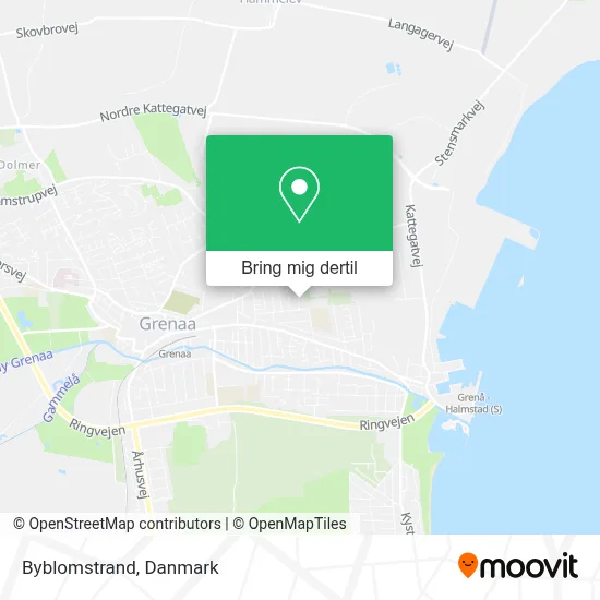 Byblomstrand kort