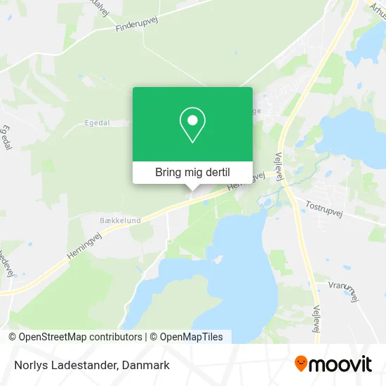 Norlys Ladestander kort