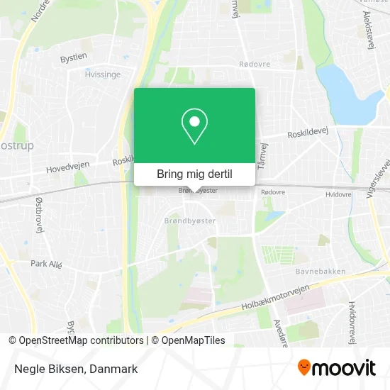 Negle Biksen kort
