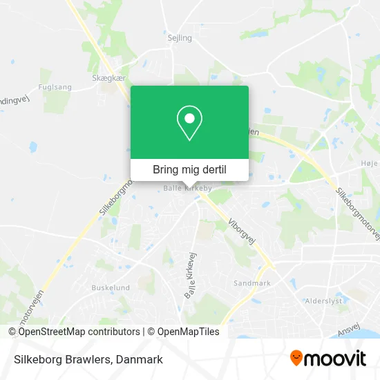 Silkeborg Brawlers kort