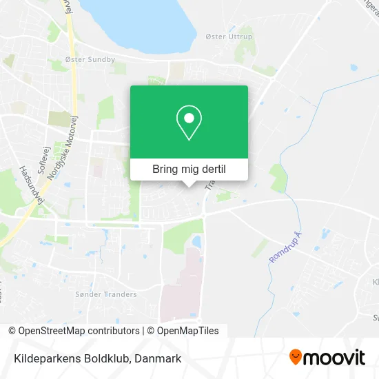 Kildeparkens Boldklub kort