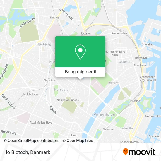Io Biotech kort