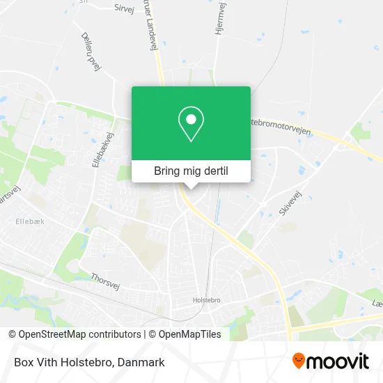 Box Vith Holstebro kort