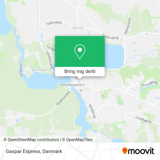 Gaspar Express kort