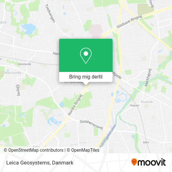 Leica Geosystems kort