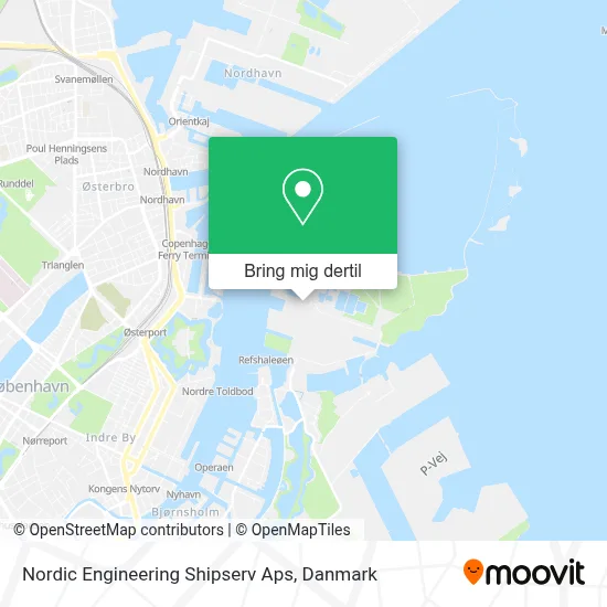 Nordic Engineering Shipserv Aps kort