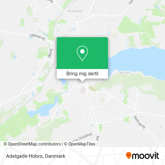 Adelgade Hobro kort