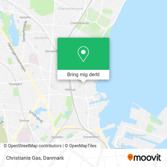 Christiania Gas kort