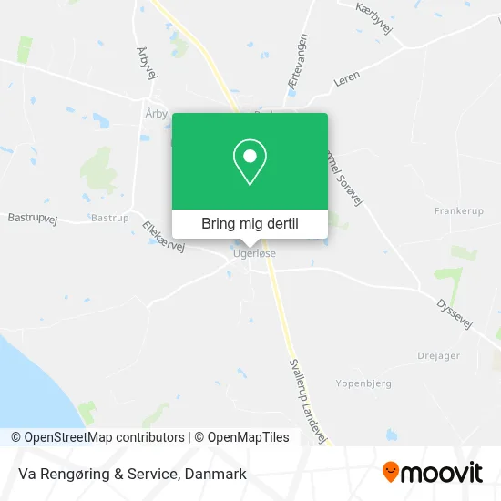 Va Rengøring & Service kort