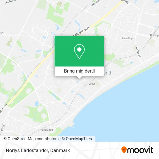 Norlys Ladestander kort