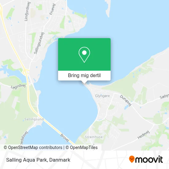 Salling Aqua Park kort