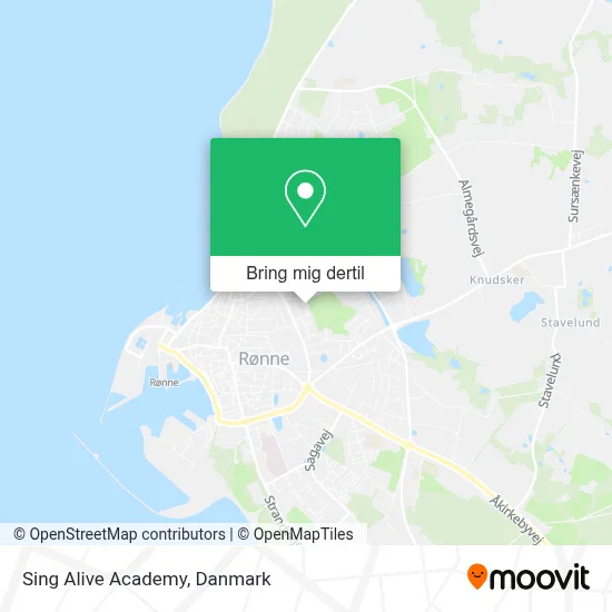 Sing Alive Academy kort