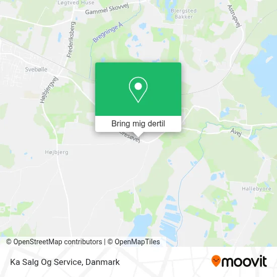 Ka Salg Og Service kort