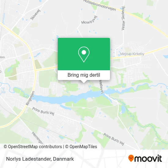 Norlys Ladestander kort