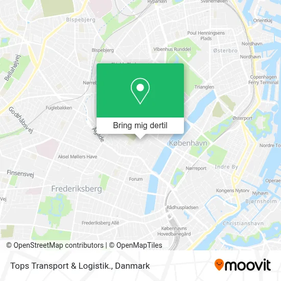 Tops Transport & Logistik. kort