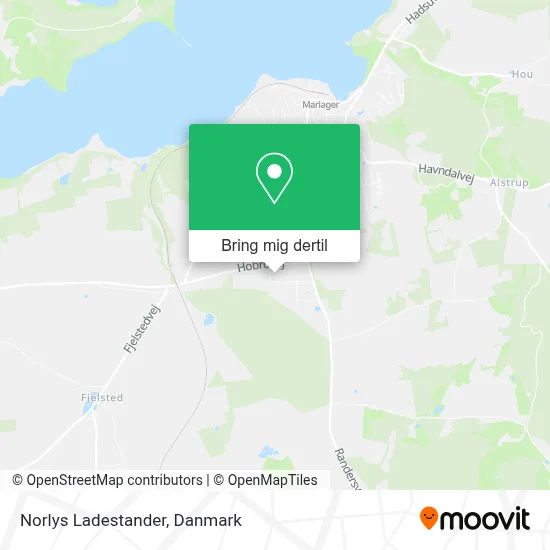 Norlys Ladestander kort