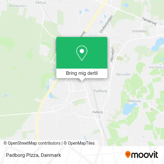 Padborg Pizza kort