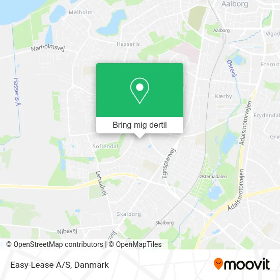 Easy-Lease A/S kort