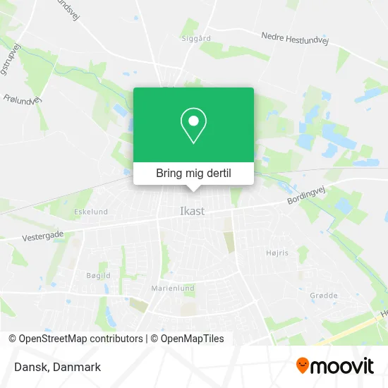 Dansk kort