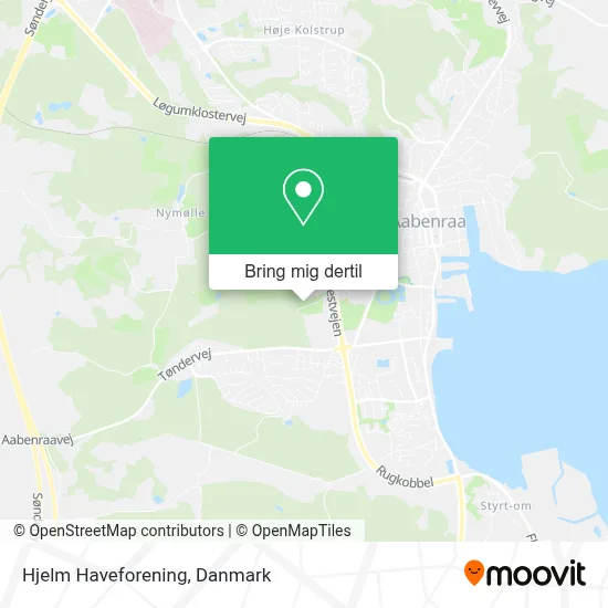 Hjelm Haveforening kort