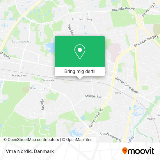 Vma Nordic kort