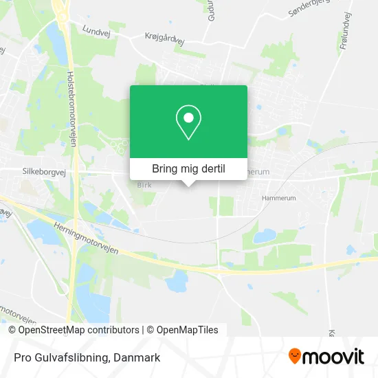 Pro Gulvafslibning kort