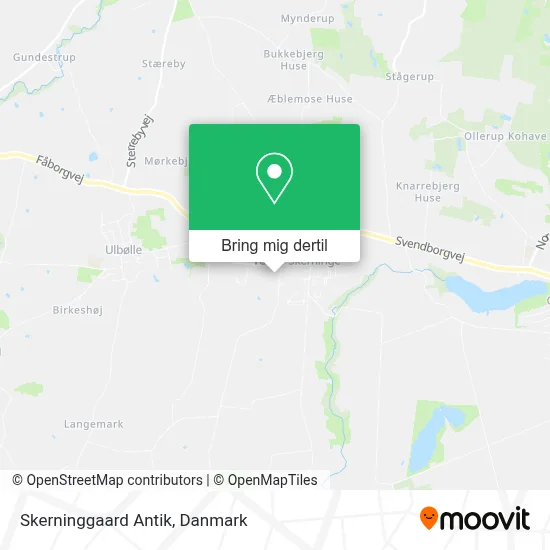 Skerninggaard Antik kort