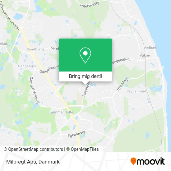 Milbregt Aps kort
