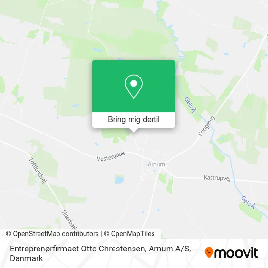 Entreprenørfirmaet Otto Chrestensen, Arnum A / S kort