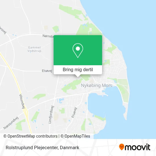 Rolstruplund Plejecenter kort