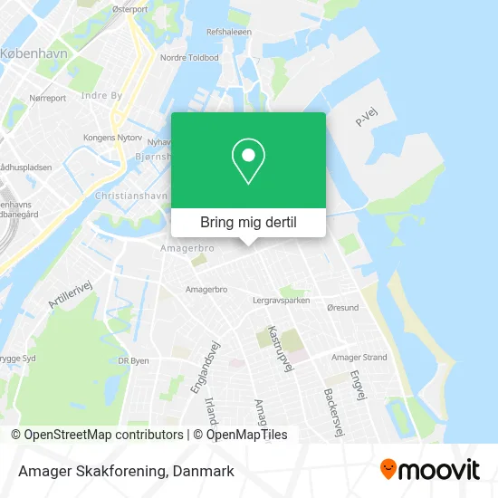 Amager Skakforening kort