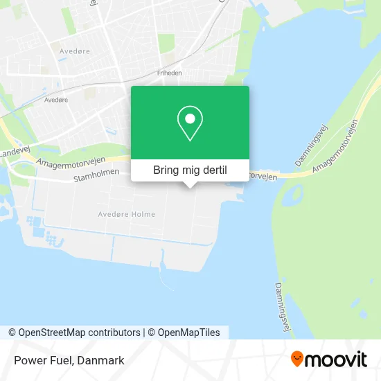 Power Fuel kort