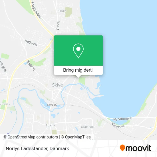 Norlys Ladestander kort