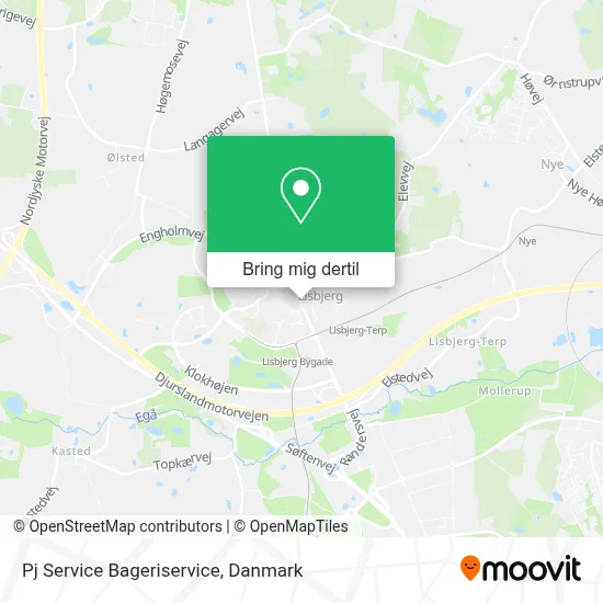 Pj Service Bageriservice kort