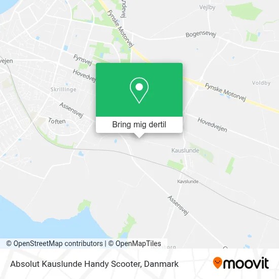 Absolut Kauslunde Handy Scooter kort