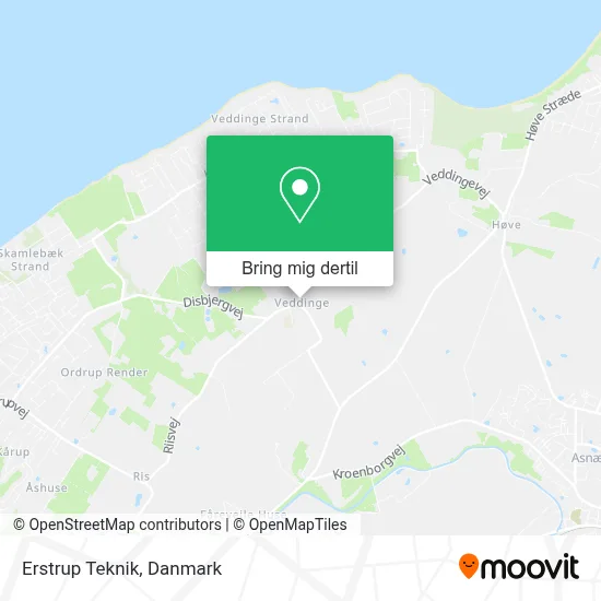Erstrup Teknik kort