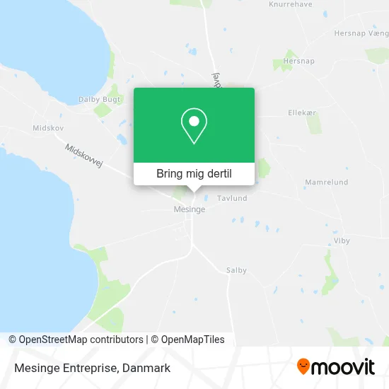 Mesinge Entreprise kort