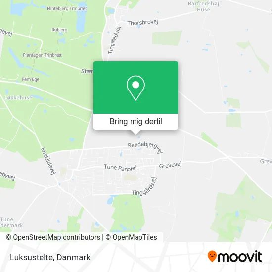Luksustelte kort