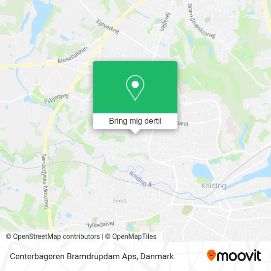 Centerbageren Bramdrupdam Aps kort