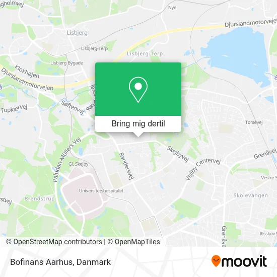 Bofinans Aarhus kort