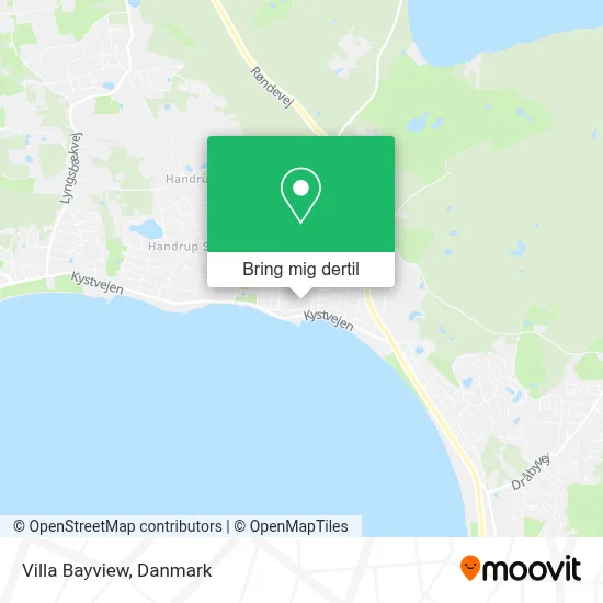 Villa Bayview kort